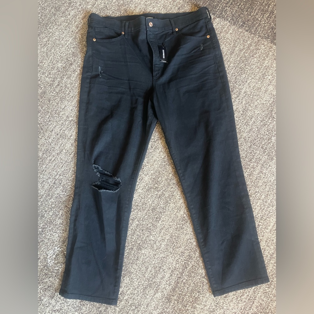 Express black jeans size 16r